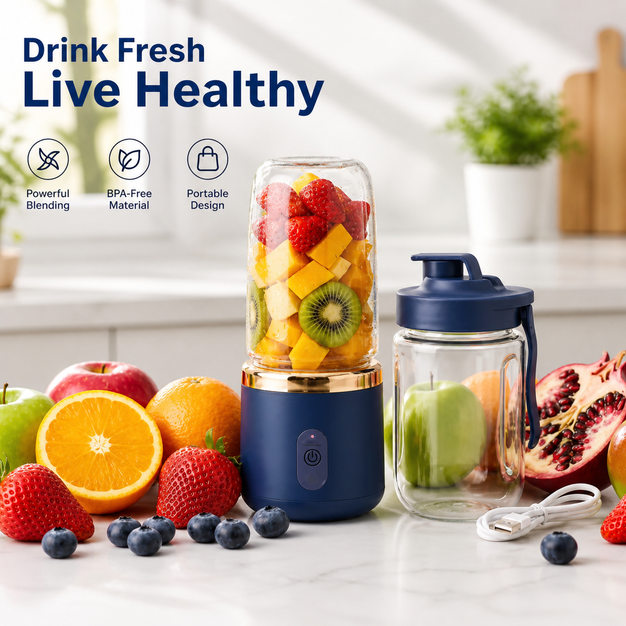 Portable blender